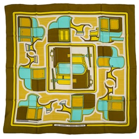 Hermes Carriage Scarf