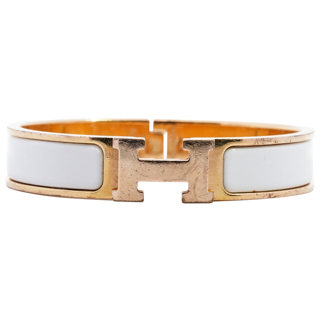 Hermes Enamel "Clic Clac H" Bracelet (1 of 4)