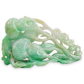 Antique Chinese Jade Carving