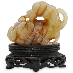 Antique Chinese Jade Carving