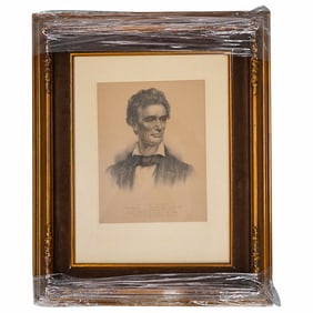 Antique 1911 Abraham Lincoln Photogravure