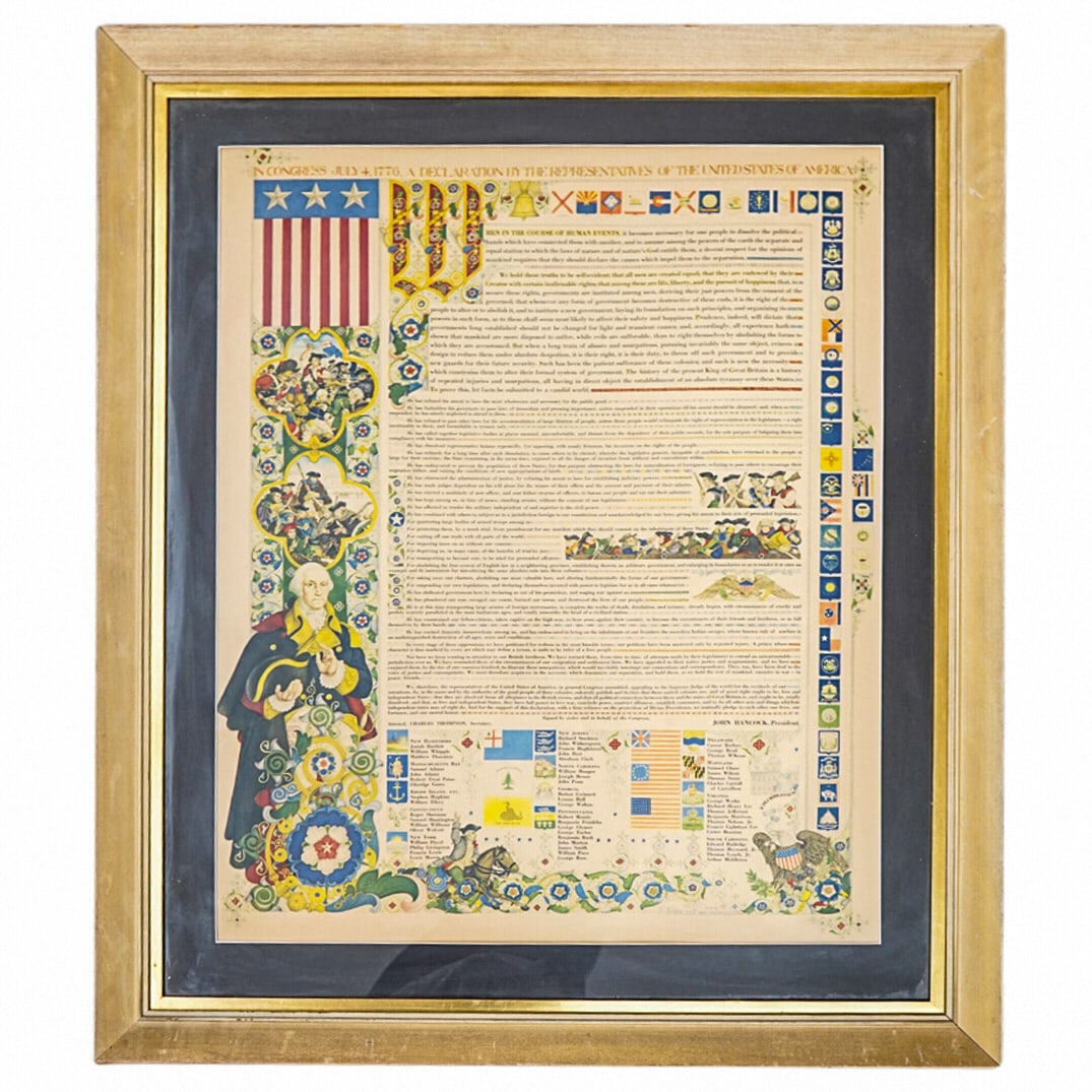 Arthur Szyk Declaration Of Independence Lithograph (1 of 3)
