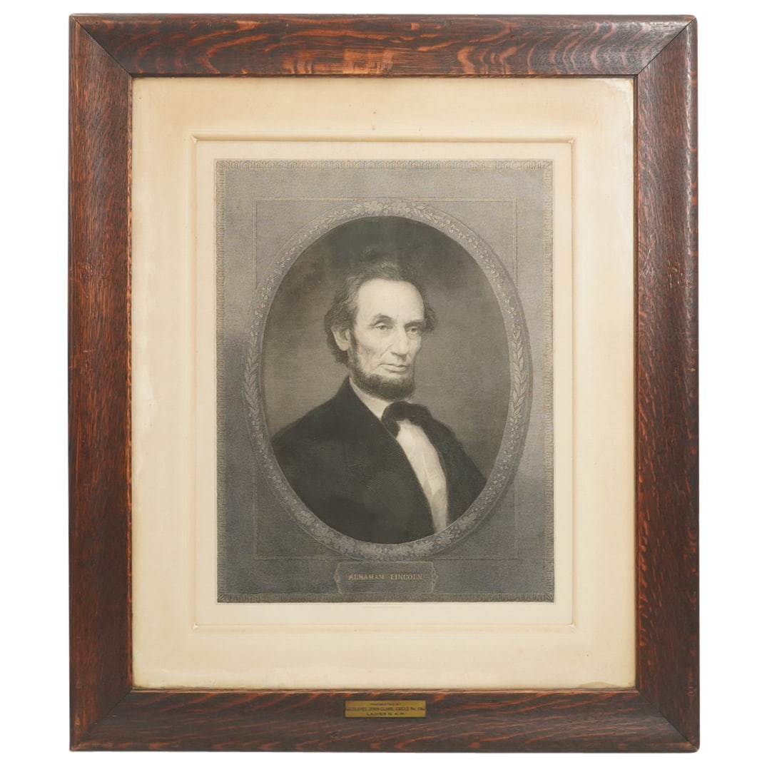 William E. Marshall (American, 1836-1906) Abraham Lincoln Etching (1 of 6)