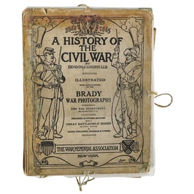 (16 Vol) Complete Set Of "A History Of The Civil War" Illustrated Books