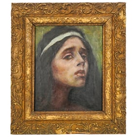 After Peder Severin Krøyer (Danish, 1851-1909) Oil on Canvas Painting