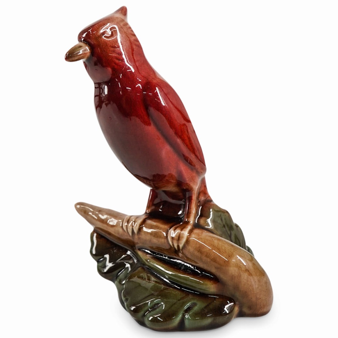 Rookwood Pottery Cardinal Sculpture (1 of 5)