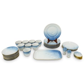 (36 Pc) B&G Bing & Grondahl Kjobenhavn "Seagull" Porcelain Grouping Set