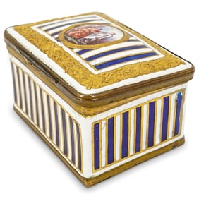 Antique Enameled Box