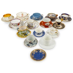 (29 Pc) Antique & Vintage Porcelain Tea Cups / Saucer Assorted Collection