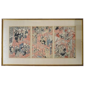 Antique Japanese Woodblocks