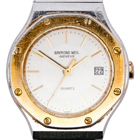 Raymond Weil Two Tone Stainless Steel Watch