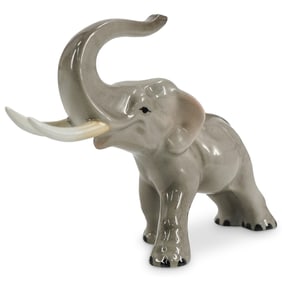 Herend Porcelain "Elephant" Figurine