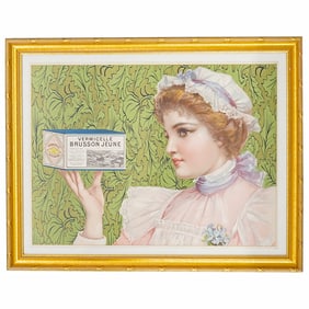 Vermicelle Brusson Jeune French Chromolithograph Advertisement