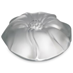 Lalique Crystal "Jimson" Paperweight