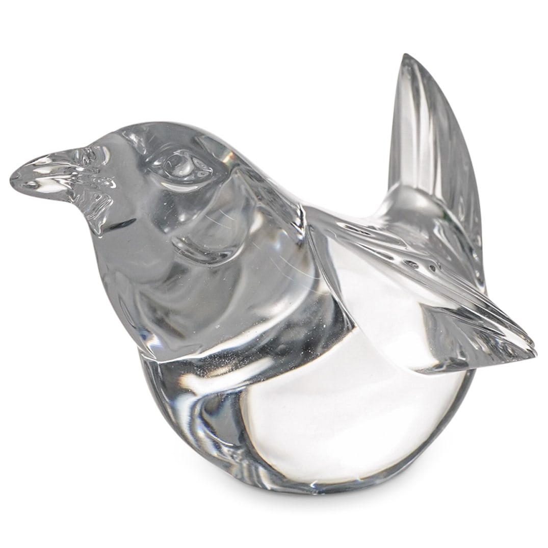 Steuben Crystal "Wren Bird" Paperweight (1 of 4)