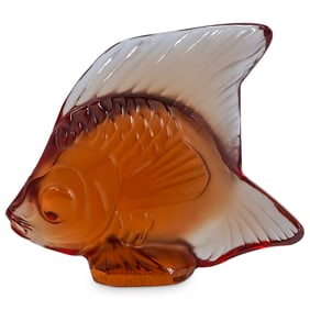 Lalique Crystal "Fish" Figurine