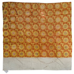 Japanese Brocade Embroidered Wall Hanging Fabric Tapestry