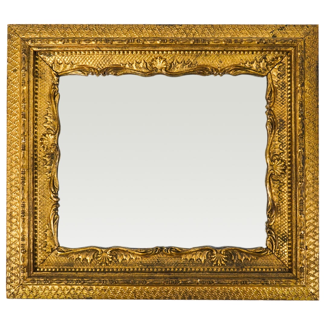 19th Century Gilt Carved Wall Mirror (1 of 3)