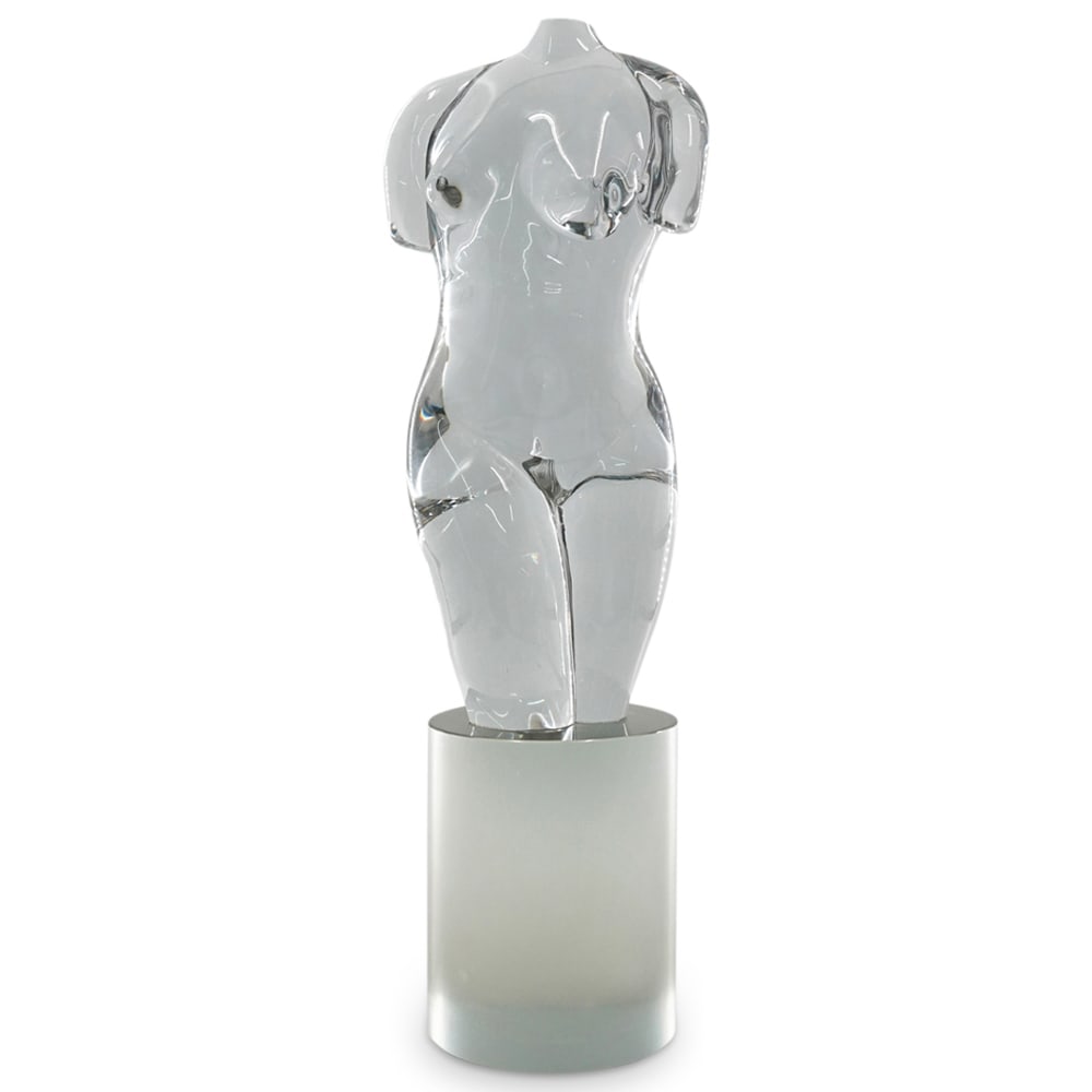 Large Murano Glass Female Torso In The Style Of Dino Rosin (1 of 5)