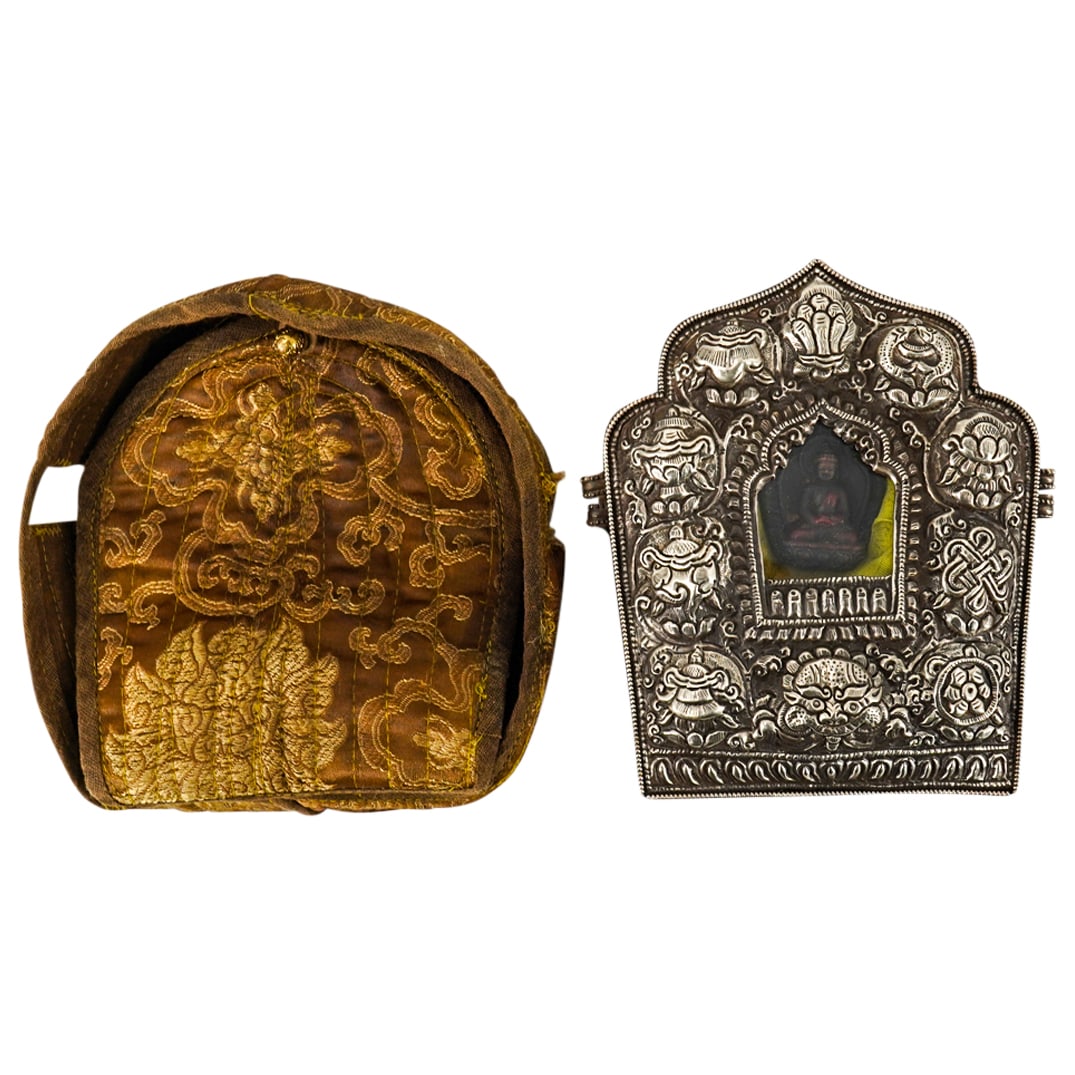 Unusual Antique Southeast Asian Buddhist Shrine (1 of 3)