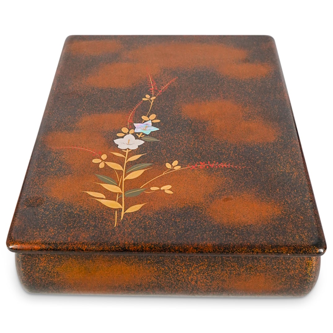 Vintage Japanese Lacquered Box (1 of 5)