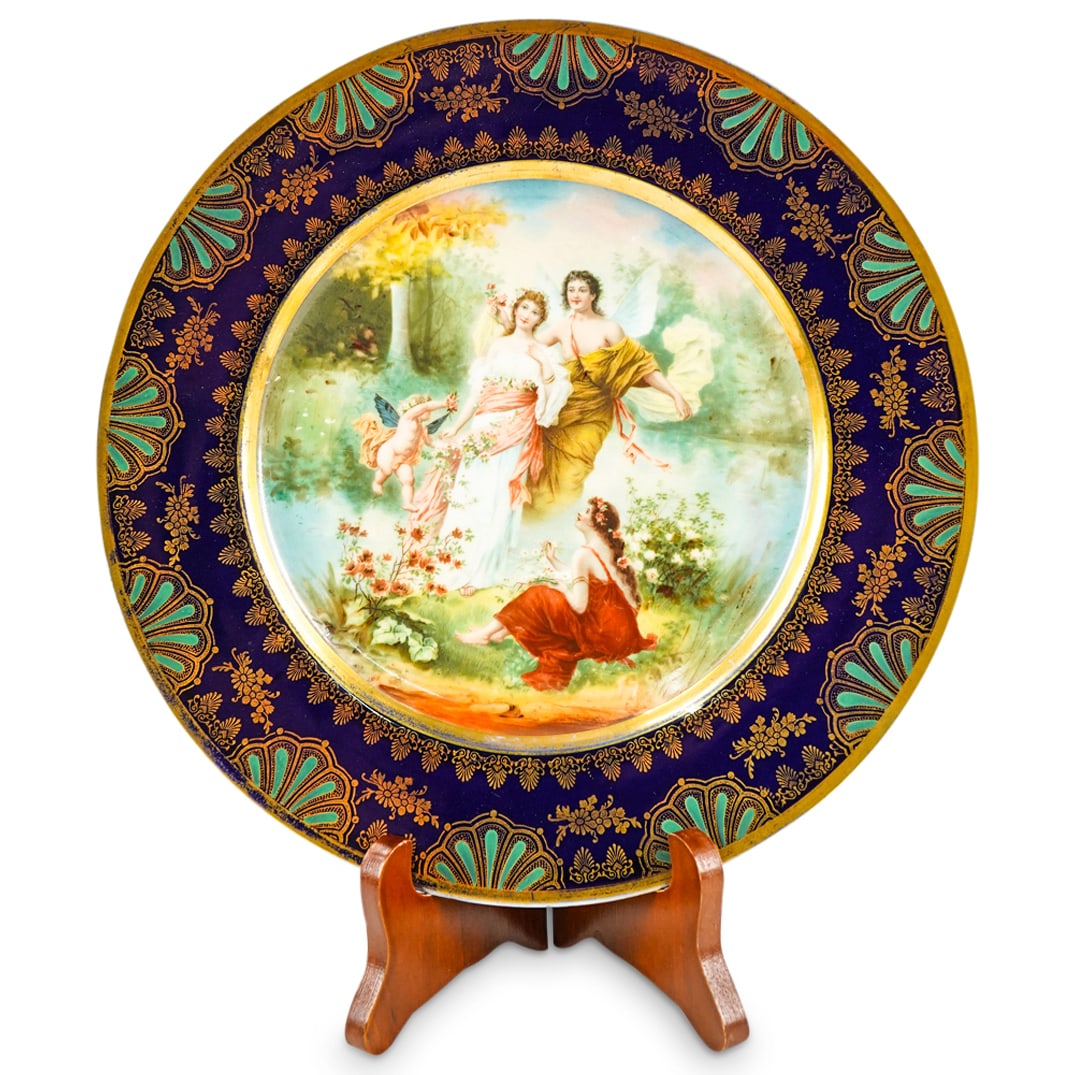 Antique Royal Vienna Decorative Cabinet Plate (1 of 5)