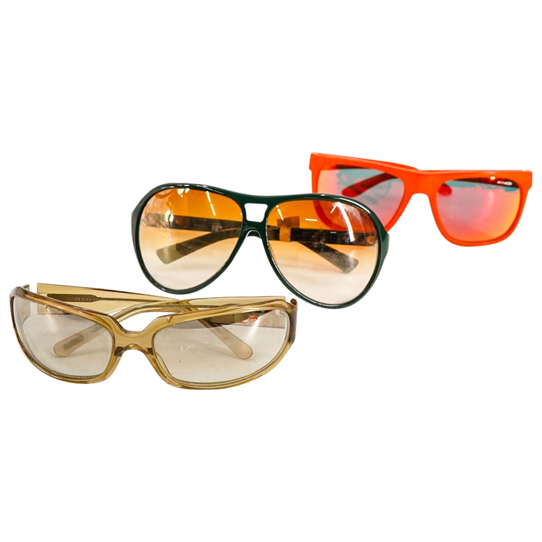 (3 Pc) Designer Sunglasses Grouping (1 of 17)