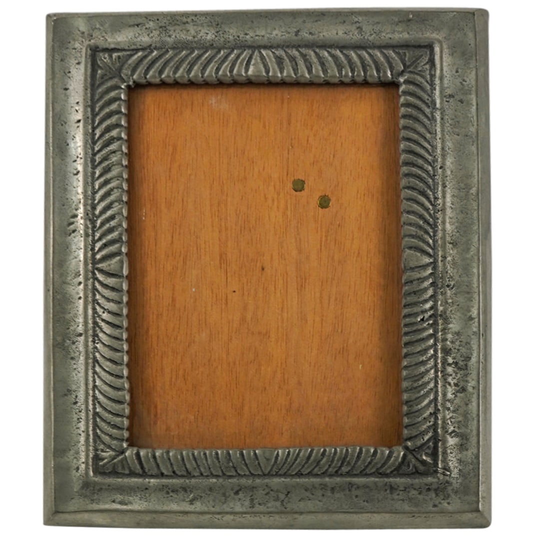 Antique Portuguese Fecit VCM Pewter Photo Frame (1 of 8)