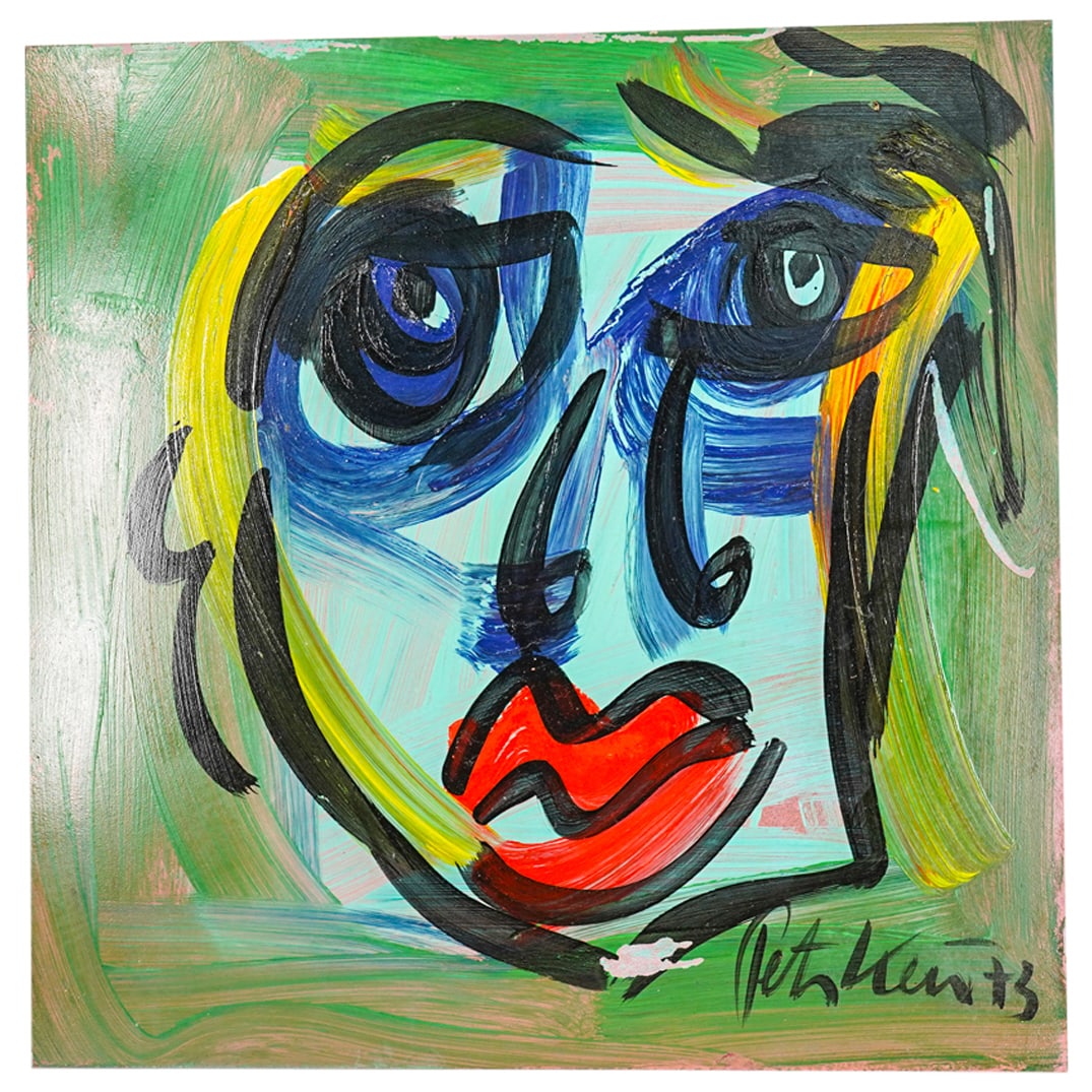 Peter Keil (German, B. 1942) Oil On Panel (1 of 5)