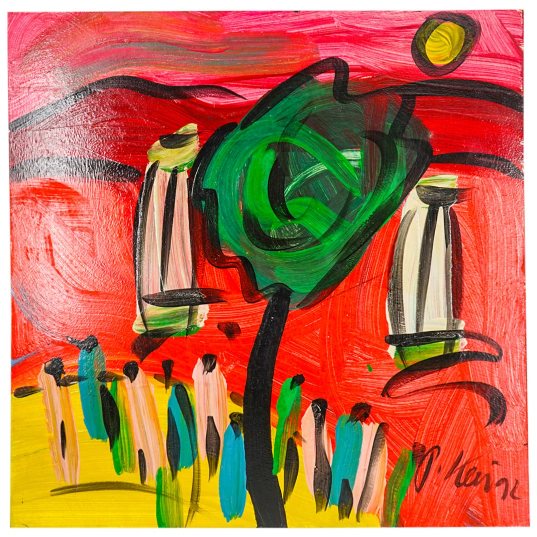 Peter Keil (German, B. 1942) Oil On Panel (1 of 5)