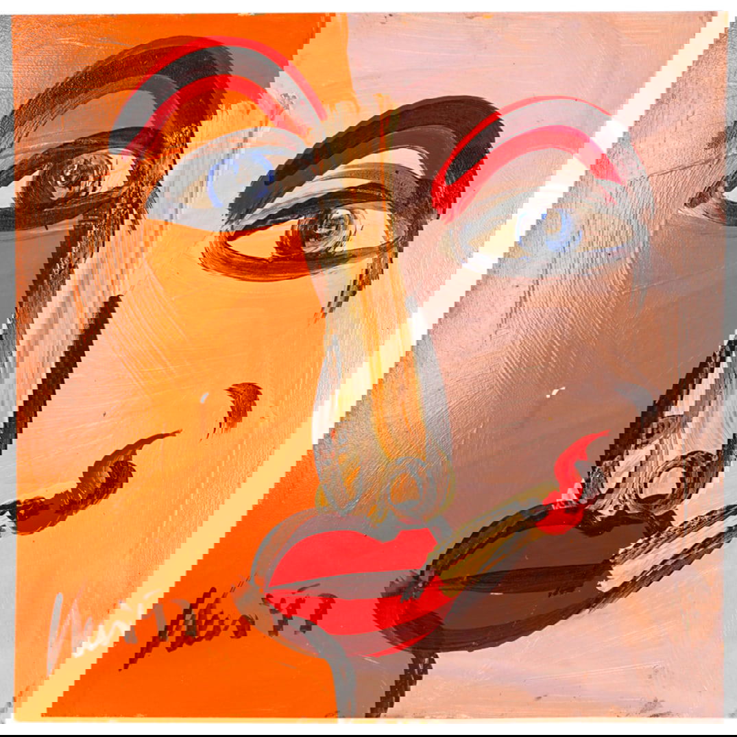 Peter Keil (German, B. 1942) Oil On Panel (1 of 5)