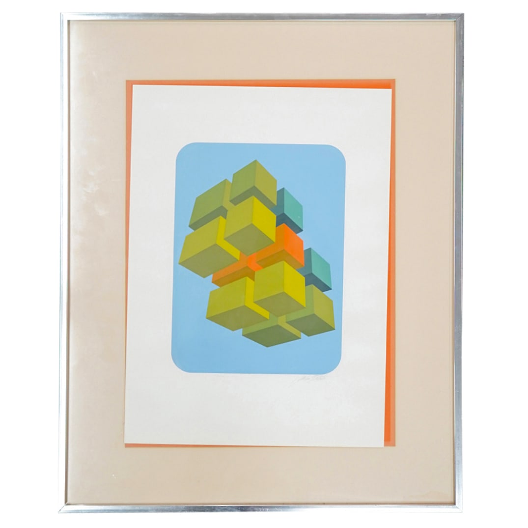 Marko Spalatin (Croatian - American, B. 1945) Serigraph (1 of 4)