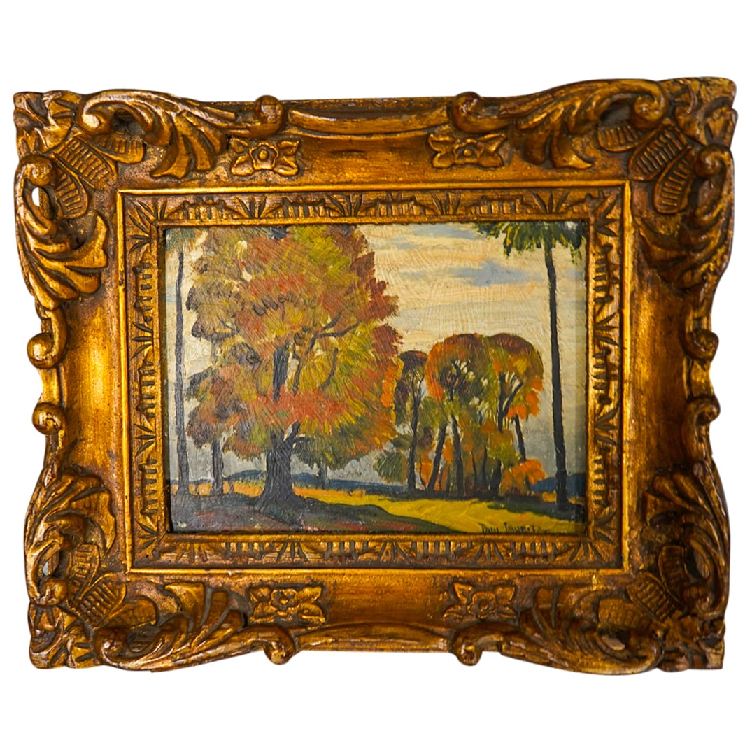 Paul Lauritz (American, 1889-1975) Oil On Panel Landscape (1 of 5)