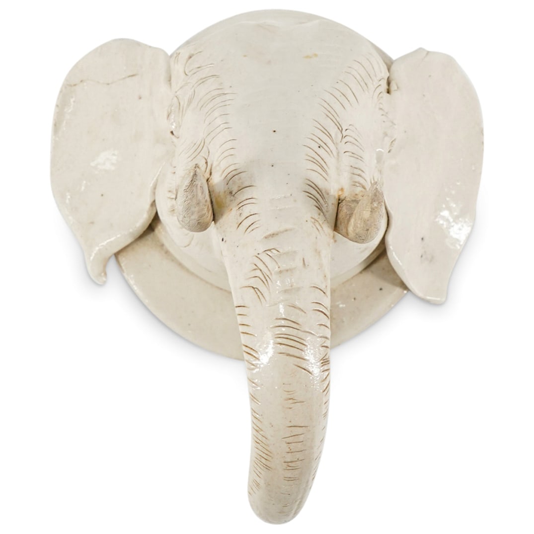 Natalie Surving Ceramic Elephant Wall Hook (1 of 6)