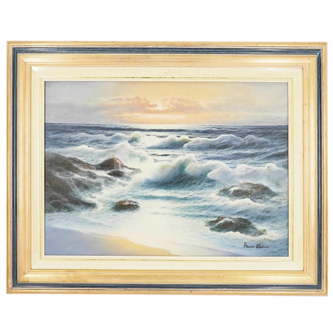 Signed Italian Remo Aldini (Italian, 1943) Oil Painting On Canvas (1 of 5)