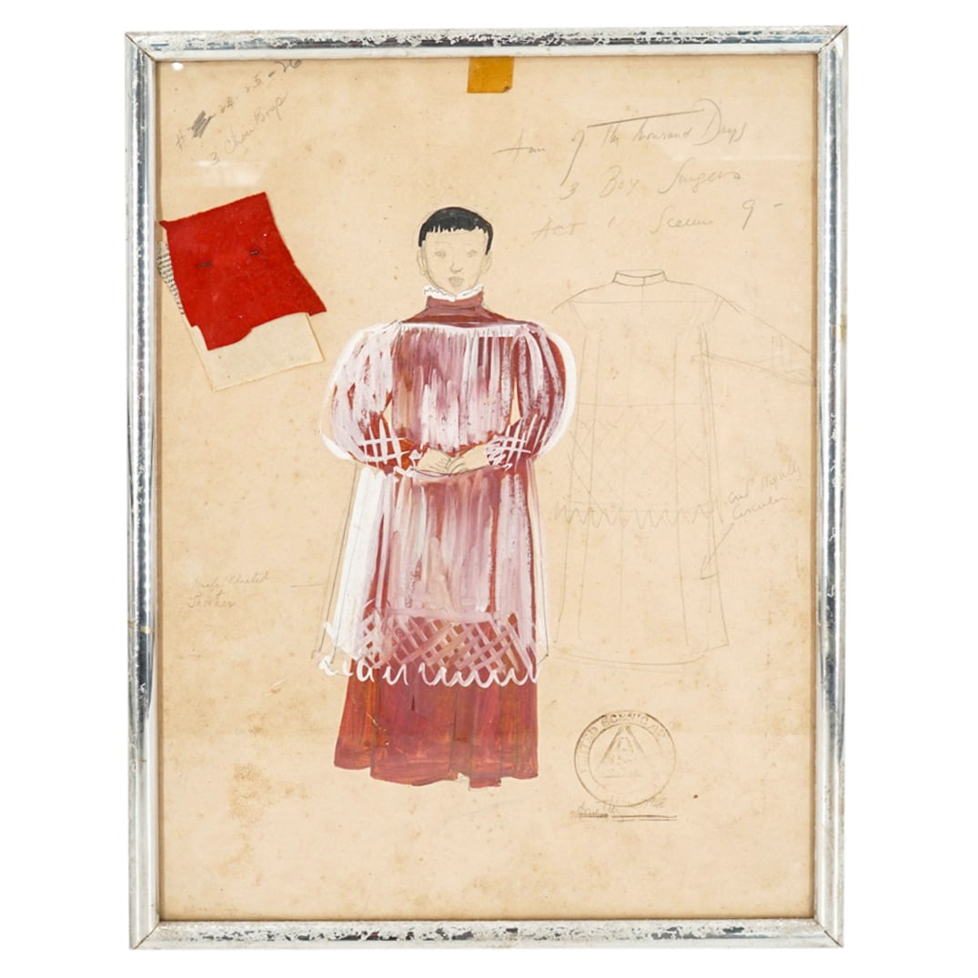 United Scenic Artists Choir Boy Costume Art (1 of 8)