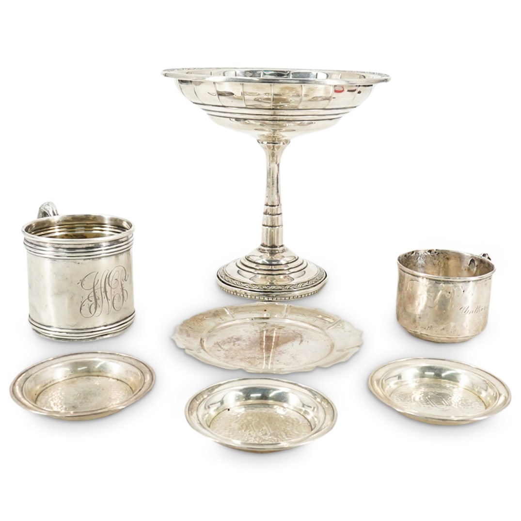 (7 Pc) American Sterling Silver Items (1 of 13)