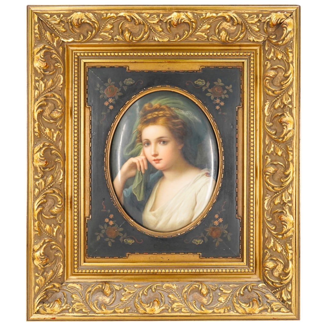 Antique KPM Porcelain After Eckardt "Daphne" Plaque (1 of 12)