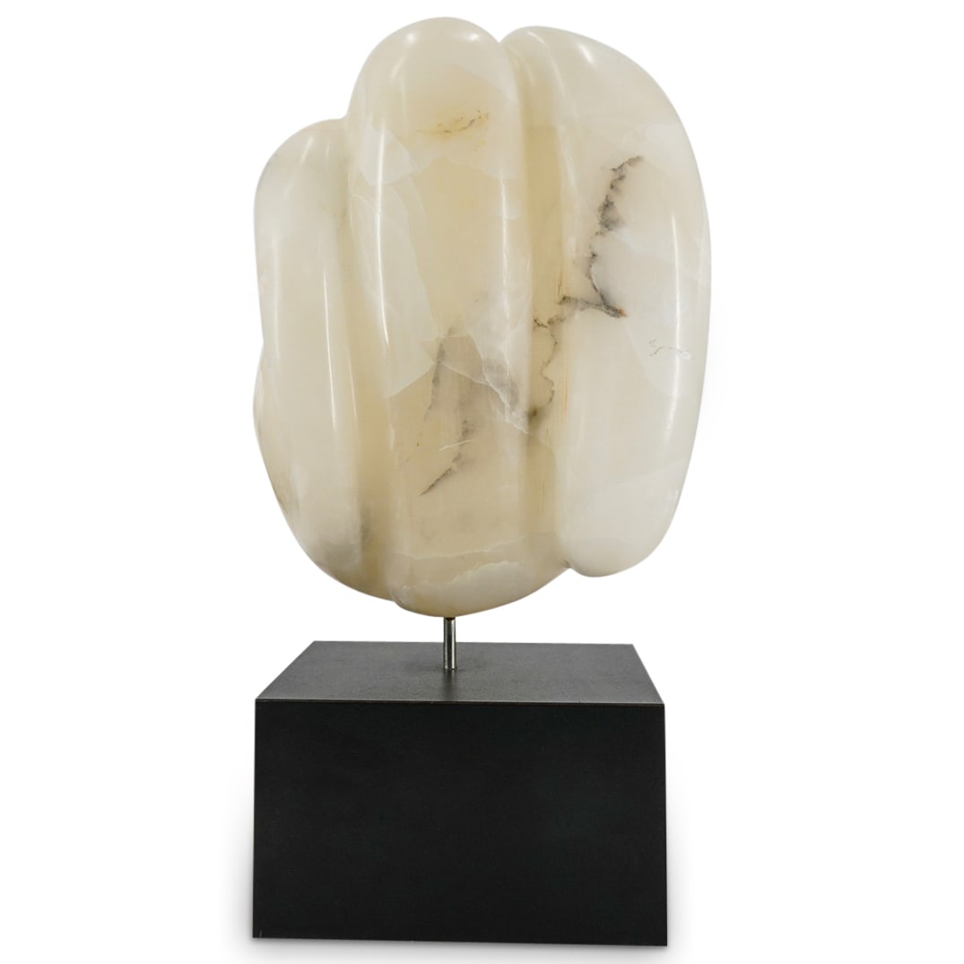 Modernist Abstract Marble Statue (1 of 6)