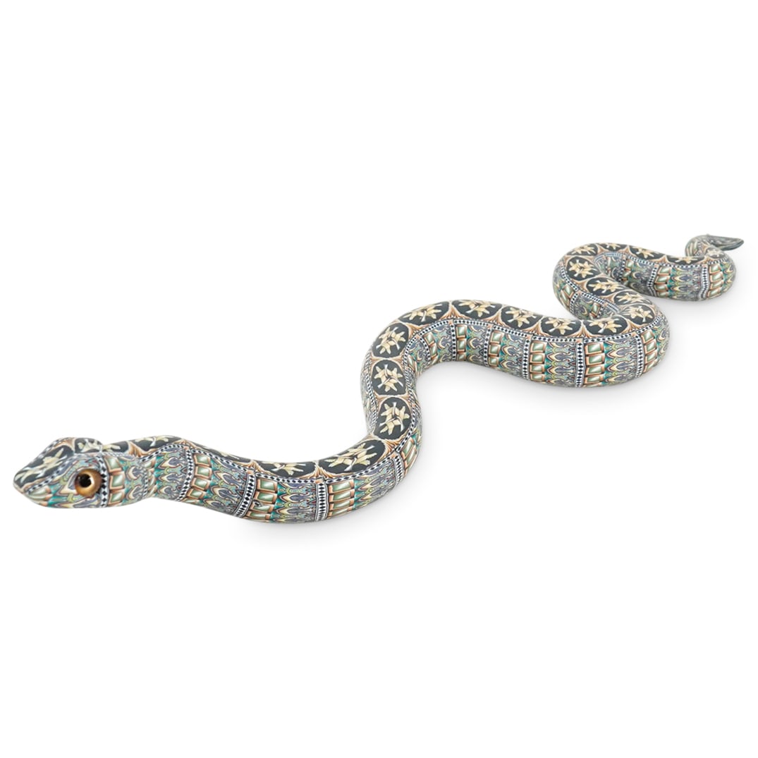 Jon Anderson Fimo Creations Polymer Clay Snake Sculpture (1 of 6)