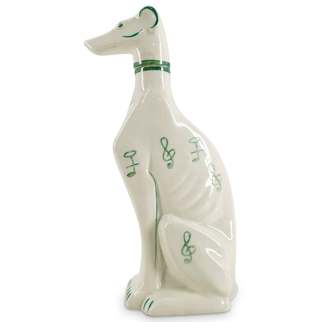 German Goebel Porcelain Whippet Italian Greyhound Dog Decanter (1 of 4)