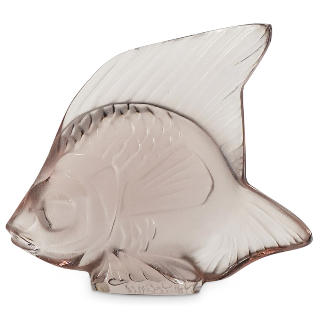 Lalique Crystal "Fish" Figurine (1 of 4)