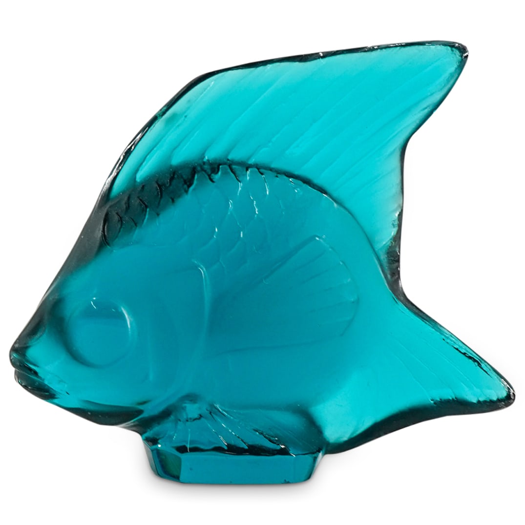 Lalique Crystal "Fish" Figurine (1 of 3)