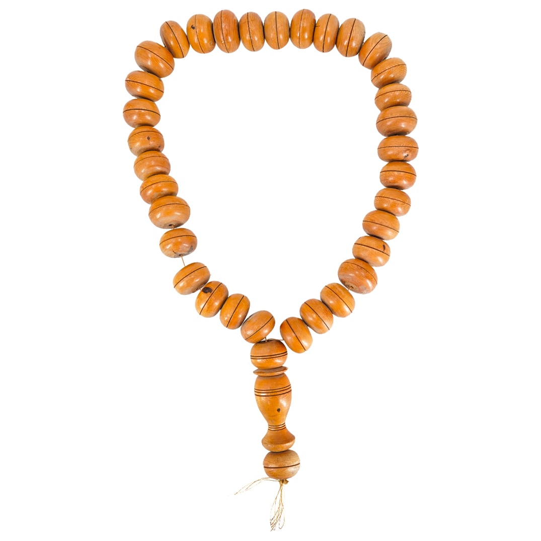 Large Wooden Asian Temple Beads (1 of 5)