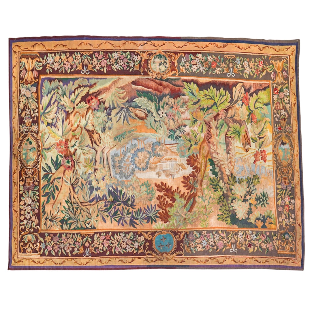 Antique French 19th Century Wall Tapestry (1 of 10)