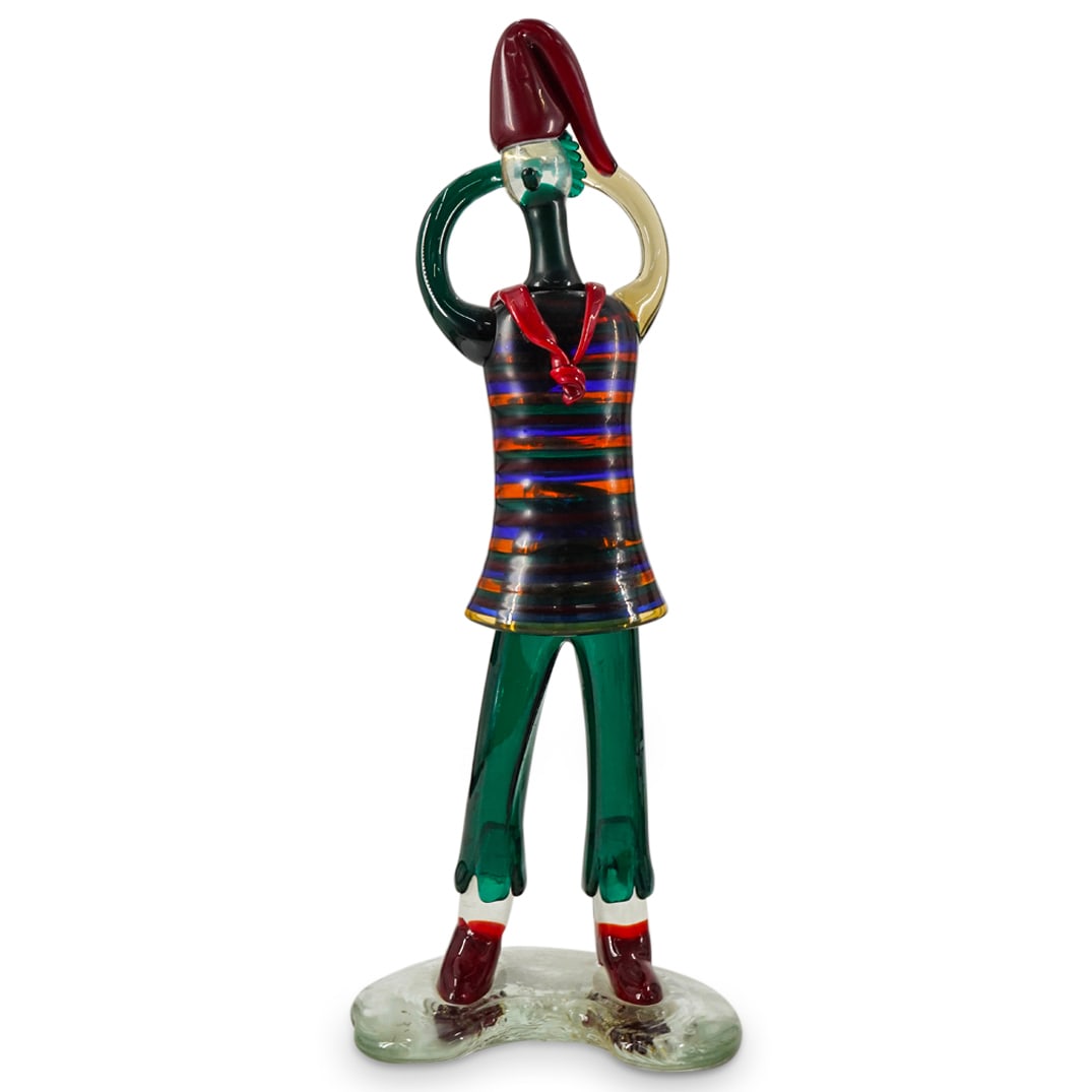 Fulvio Bianconi For Venini Murano Glass Figure Of A Man (1 of 8)
