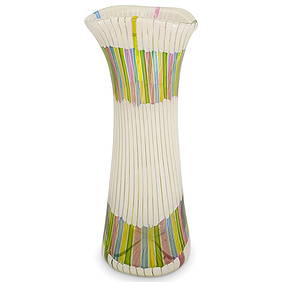 Anzolo Fuga for Arte Vetraria Muranese (A.Ve.M.) Murano Blown Glass Bandiere Vase (1 of 7)