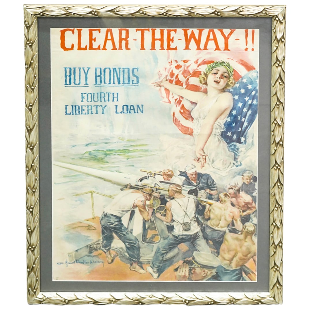 Howard Chandler Christy (1872-1952) Lithograph Poster (1 of 6)