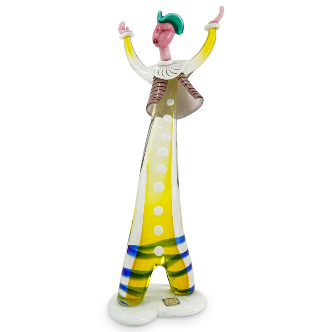 Attrib. Anzolo Fuga & Luciano Ferro For Arte Vetraria Muranese (A.Ve.M.) Murano Glass Harlequin (1 of 8)