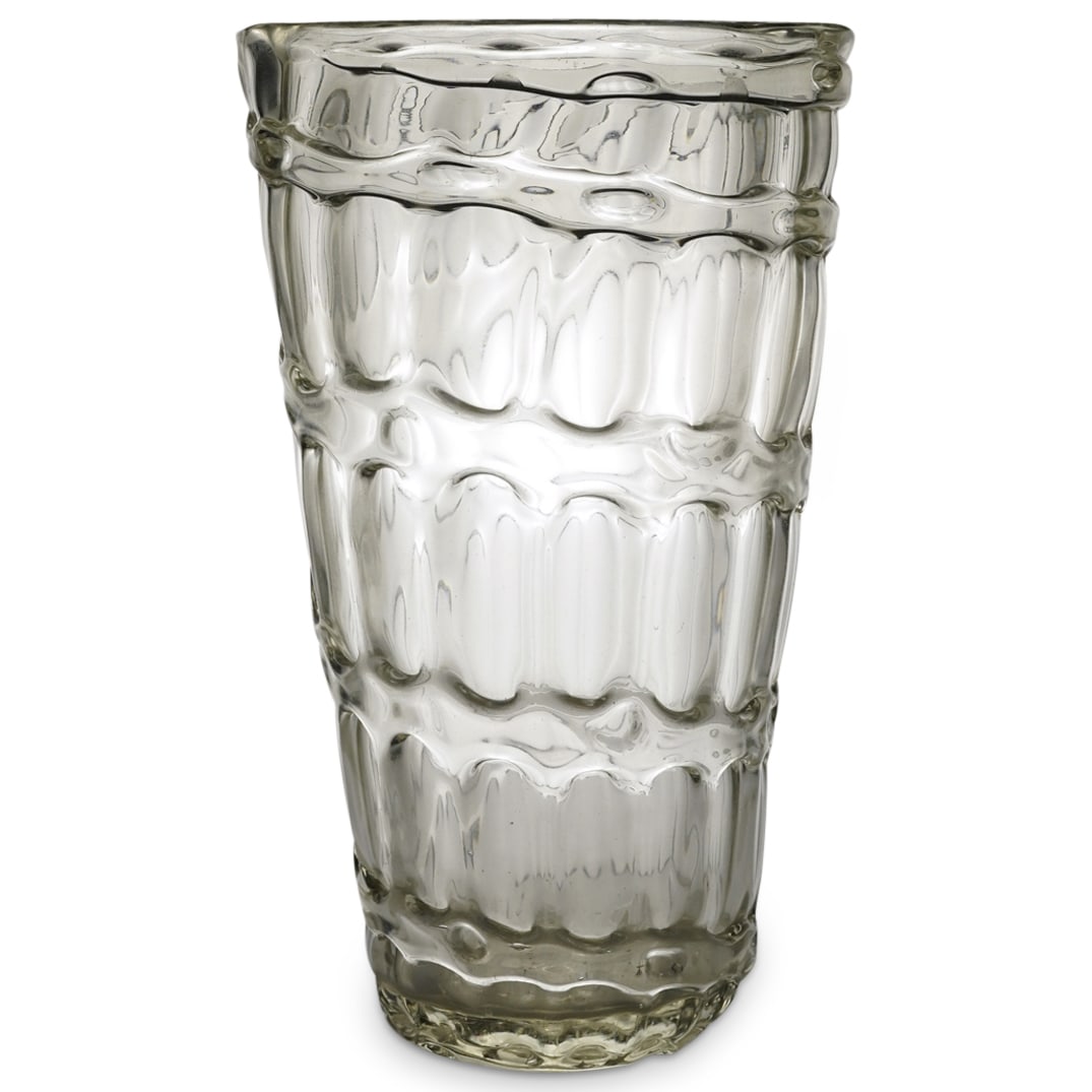 Murano Large Blown Art Glass Vase (1 of 6)
